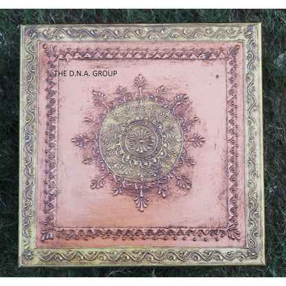 Wooden Art Platform – Indian Decorative Bajot