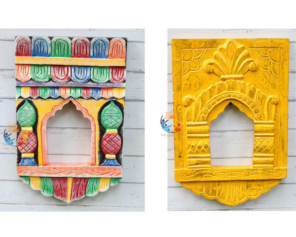 Wooden Frame Rainbow Style
