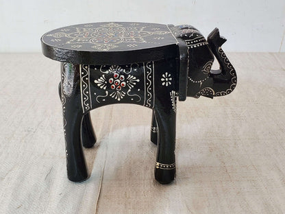 Artistic Elephant Shaped Stool