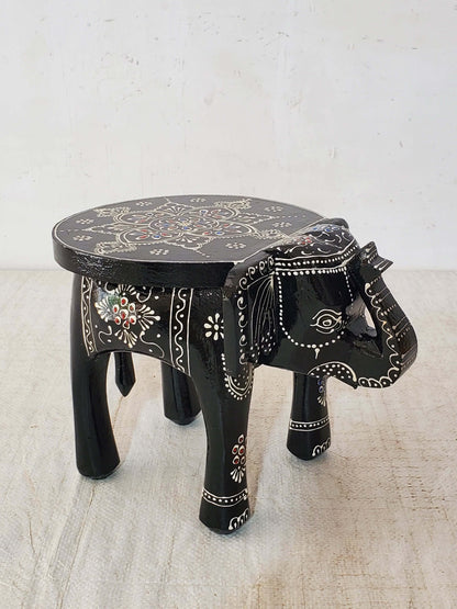 Artistic Elephant Shaped Stool