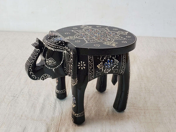 Artistic Elephant Shaped Stool
