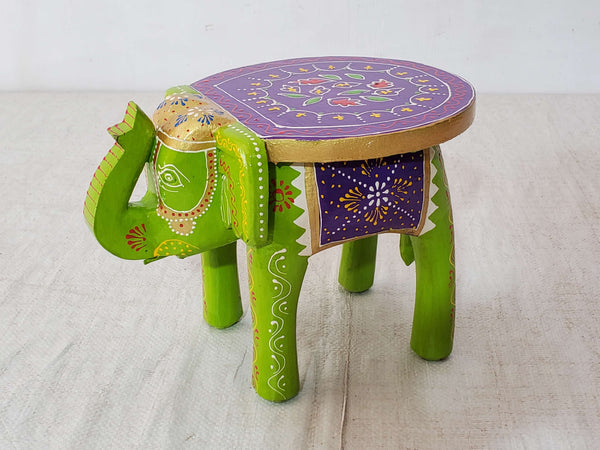 Indian Art Elephant Stool