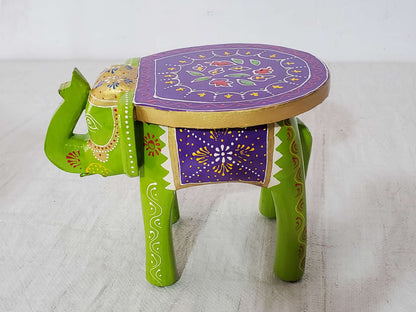 Indian Art Elephant Stool