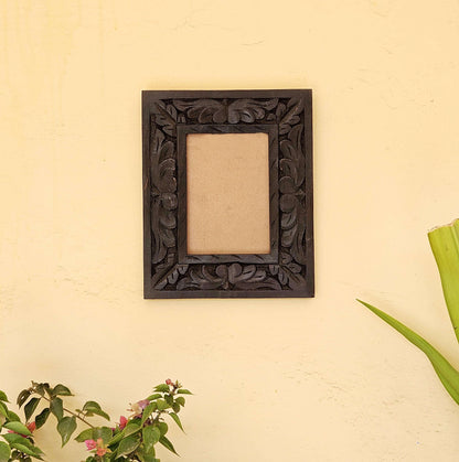 Wall Hanging Wooden Frame | Handcrafted | Teak Wood