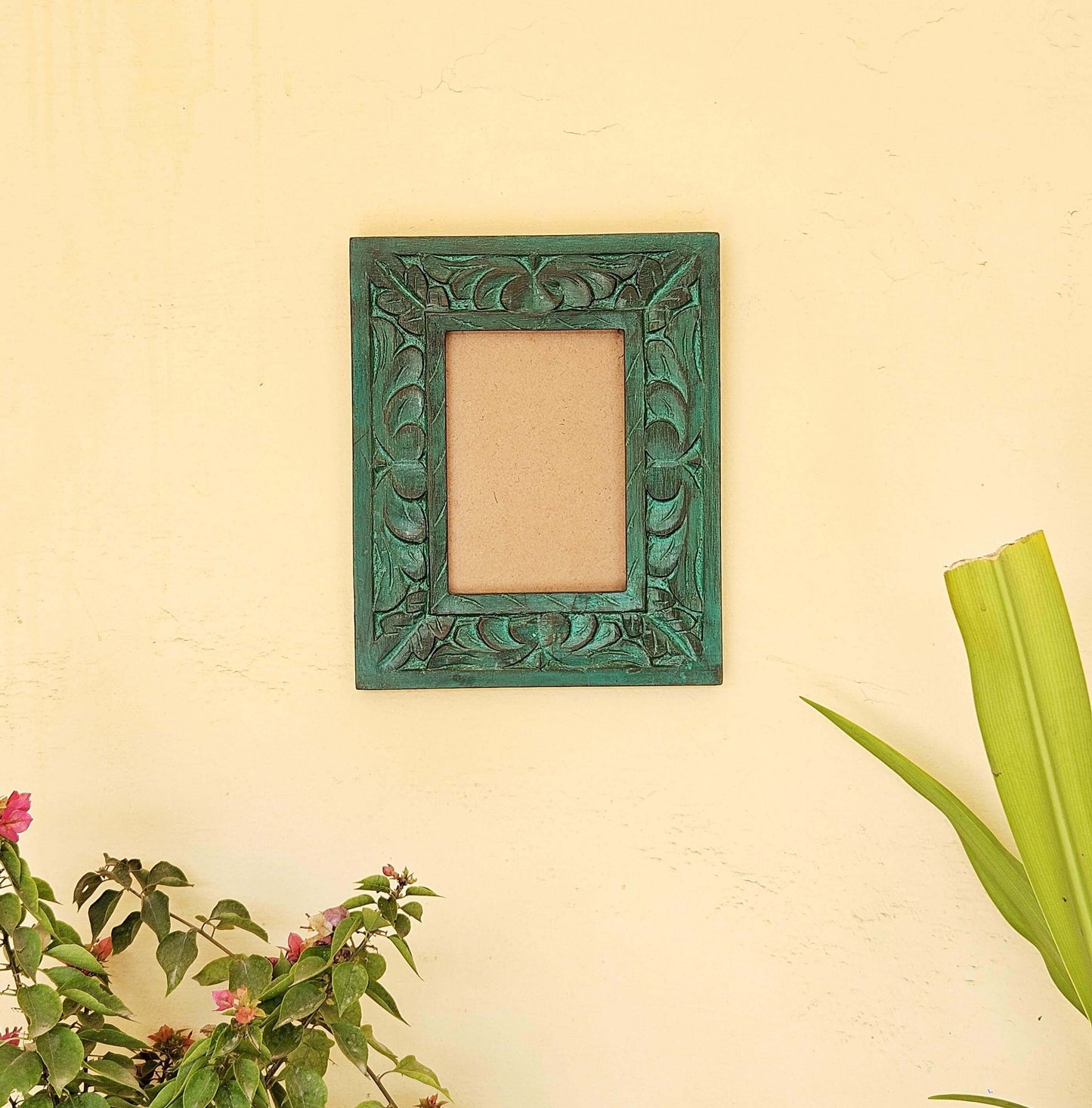 Wall Hanging Wooden Frame | Handcrafted | Teak Wood