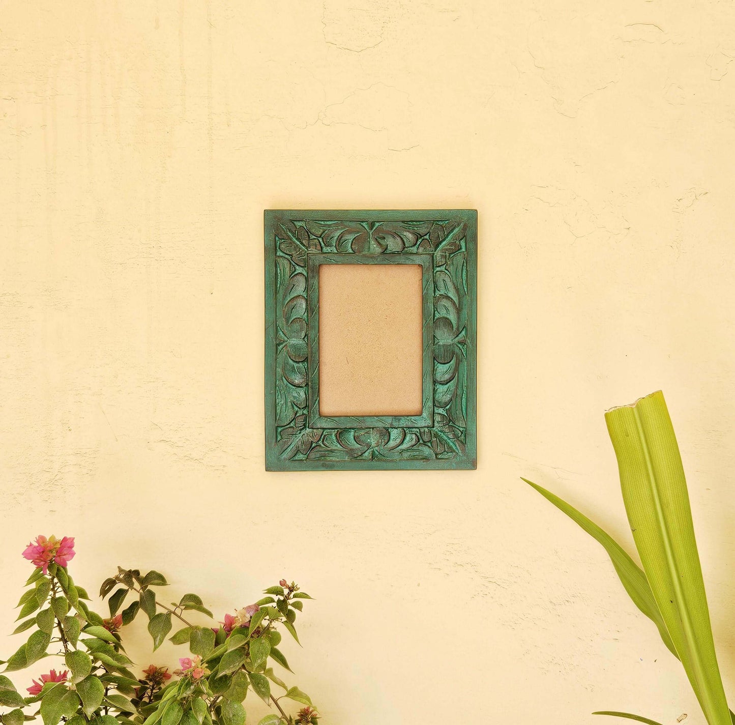 Wall Hanging Wooden Frame | Handcrafted | Teak Wood