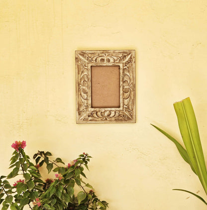Wall Hanging Wooden Frame | Handcrafted | Teak Wood