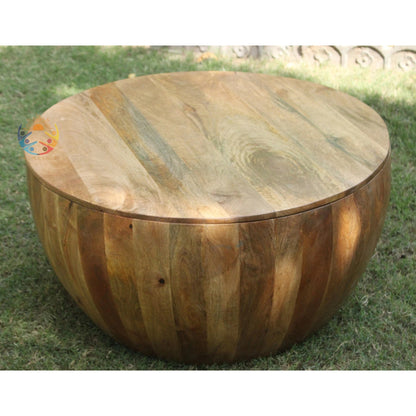 Wooden Round Coffee Table