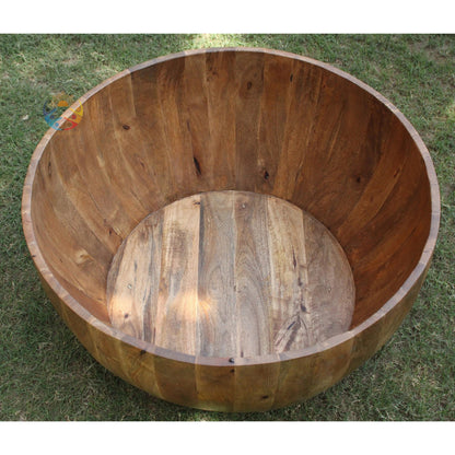 Wooden Round Coffee Table