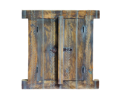 Artistic Classy Village Style Wall Window