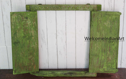 Rajasthani Wooden Window – Village Look Decor