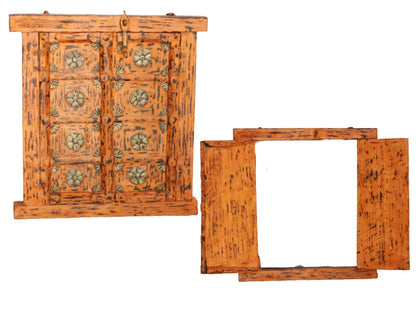 Rajasthani Wooden Window – Village Look Decor