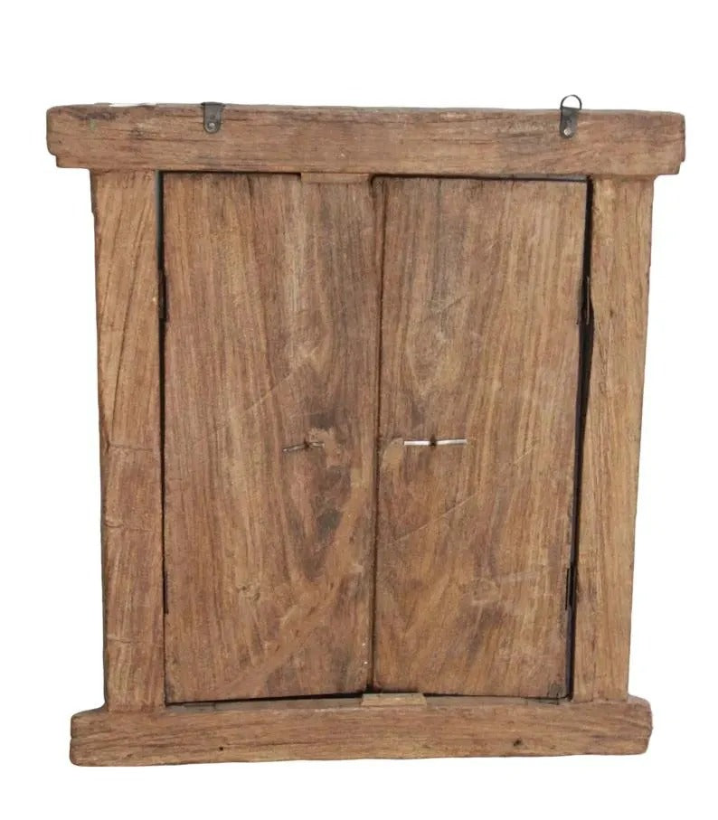 Indian Cultural Wall Art With Metal Fitting - Heritage Window