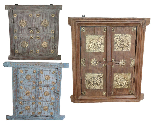 Indian Cultural Wall Art With Metal Fitting - Heritage Window