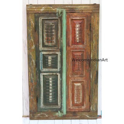 Old Money Decorative Wooden Wall Window
