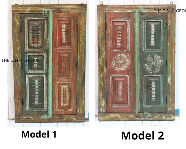 Old Money Decorative Wooden Wall Window