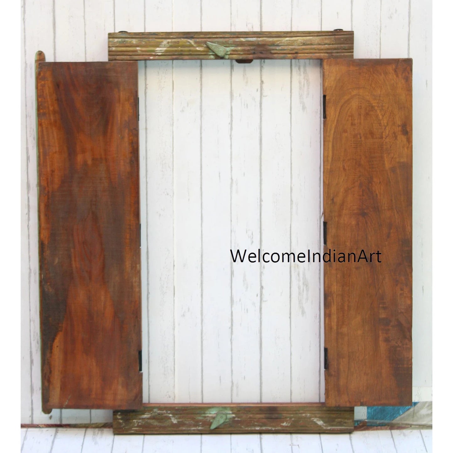 Old Money Decorative Wooden Wall Window