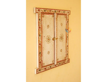 Classy Artistic Indian Wall Window – Handcrafted Decor