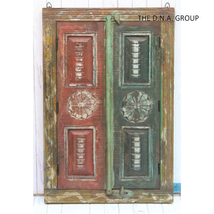 Old Money Decorative Wooden Wall Window