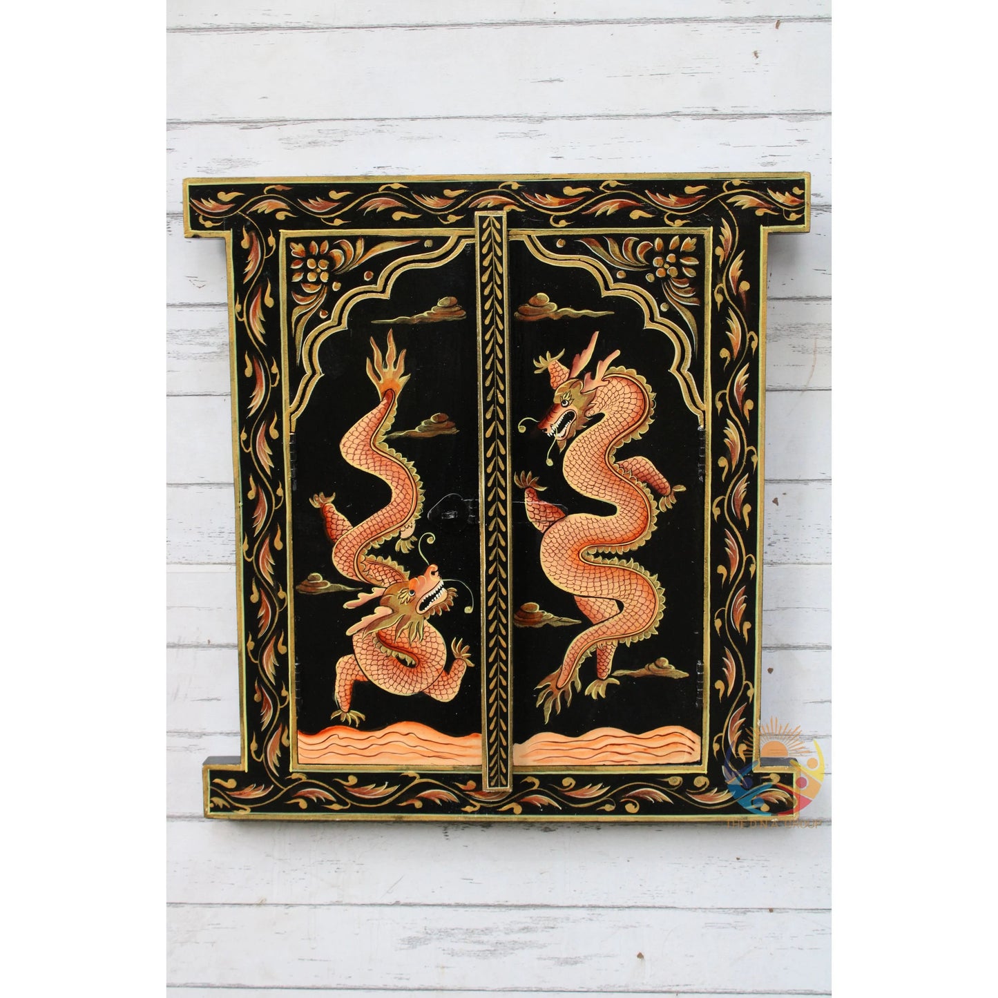 Hand Painted Beautiful Drogon - Wooden Window