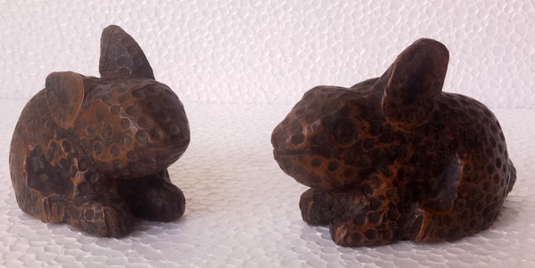 Old Wooden Rabbit Hand Made Wood