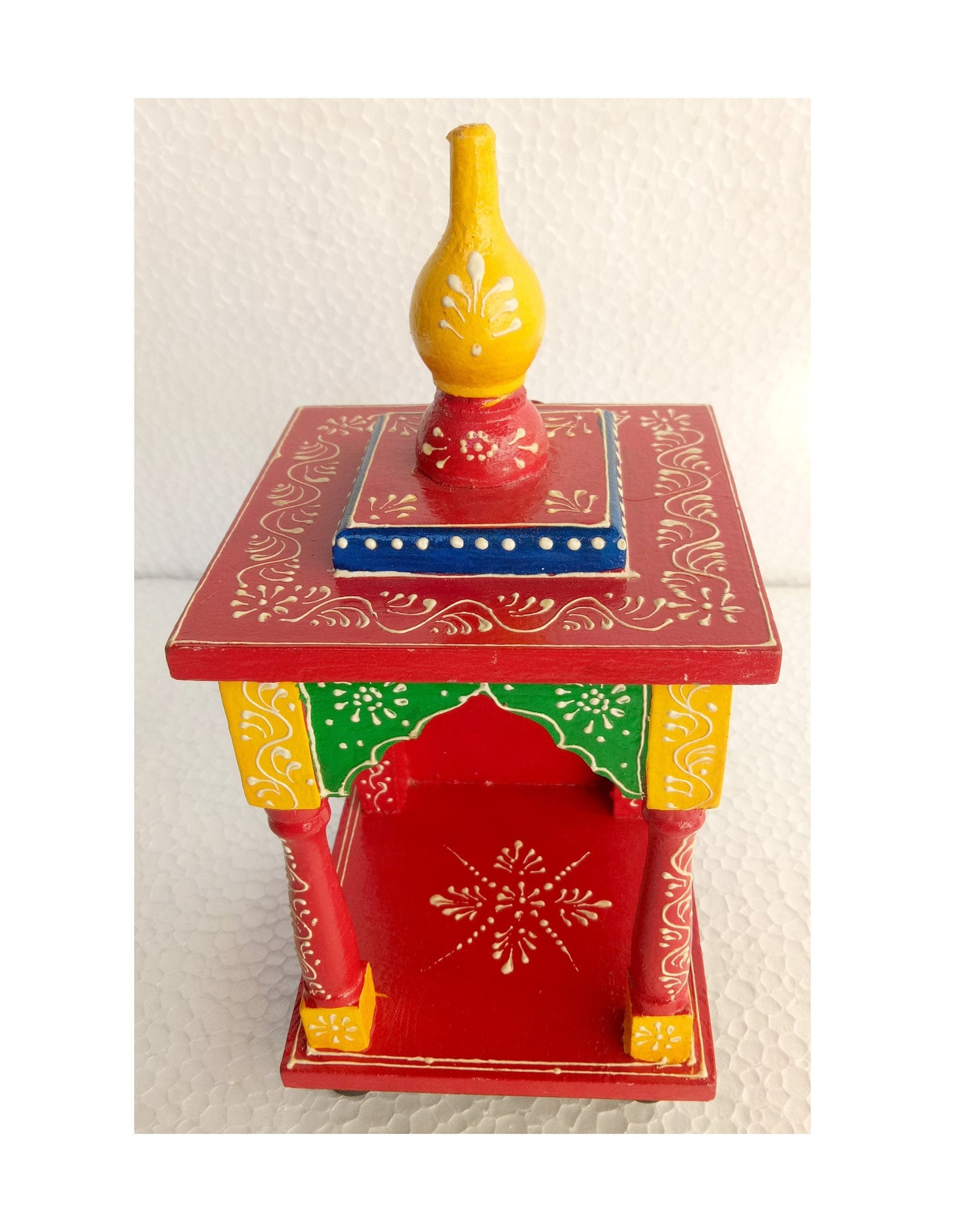 Small Wooden Temple, Mandir Pooja Model 1
