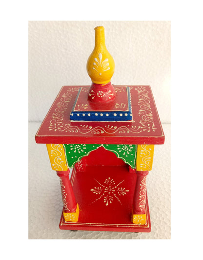 Small Wooden Temple, Mandir Pooja Model 1