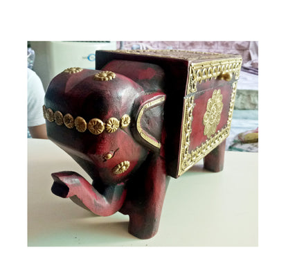 Rustic Elegant Wooden Elephant Home Model 1