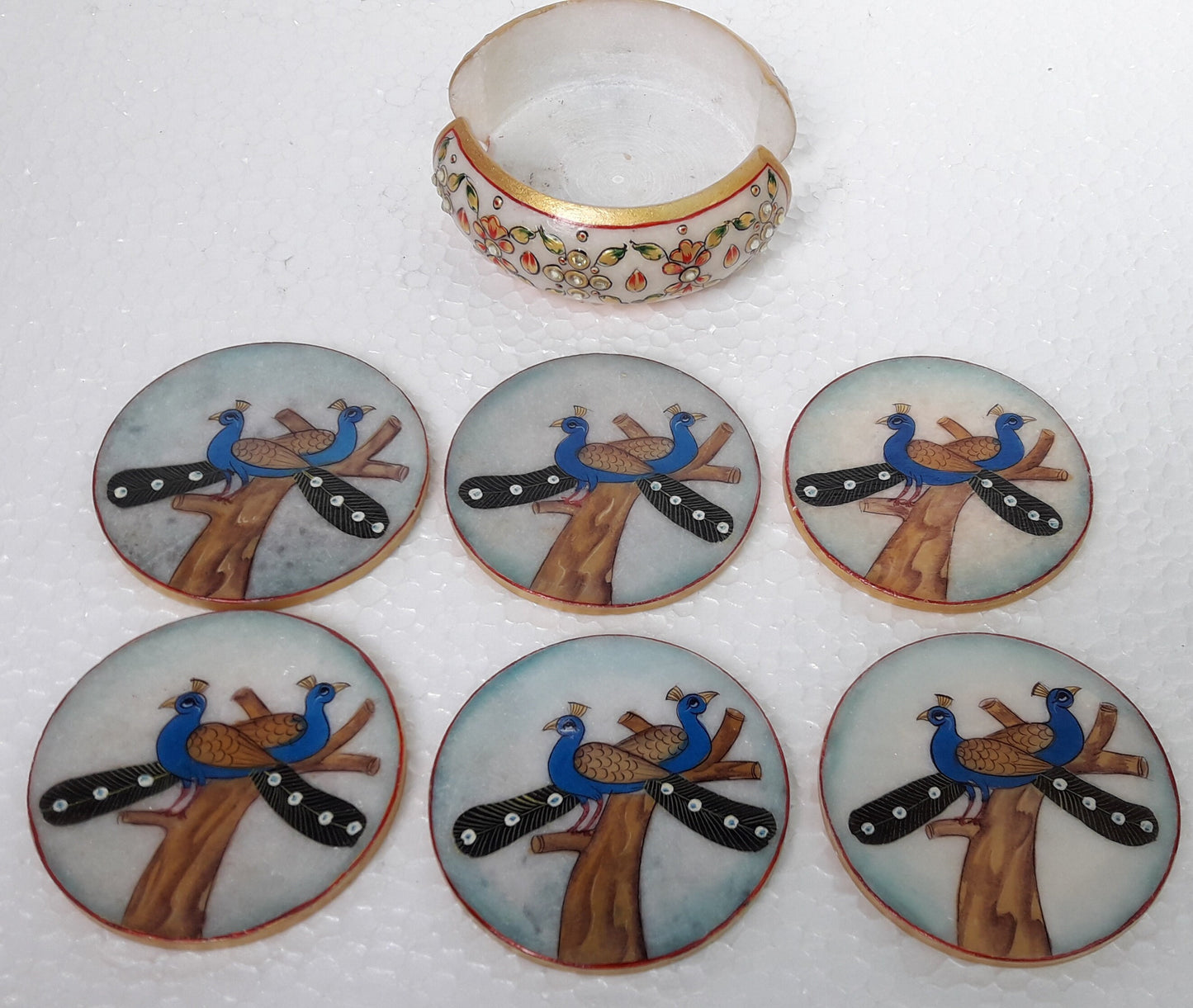 High Quality Marble Tea Coaster Model 1