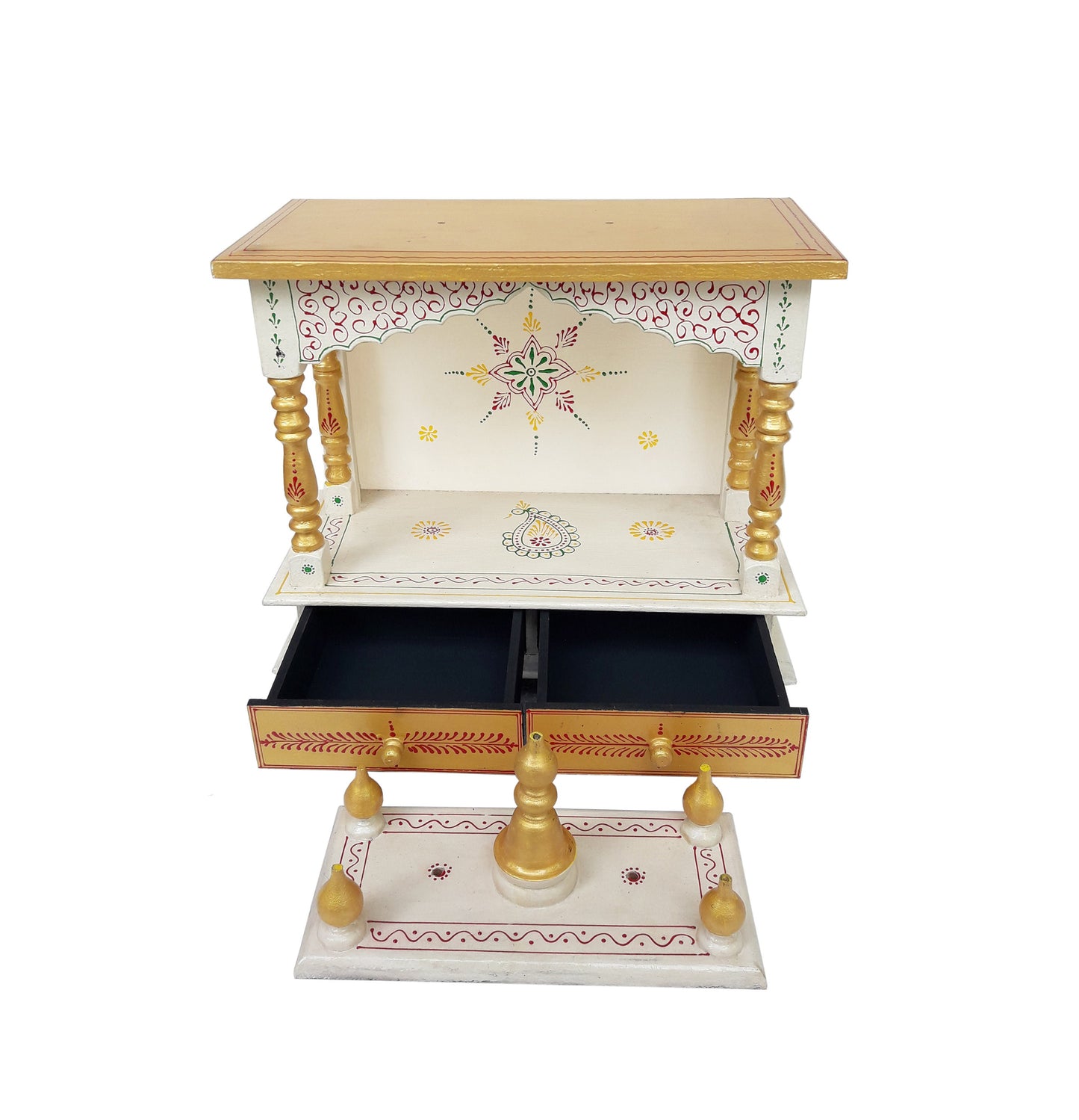 Indian Style Wooden Mandir