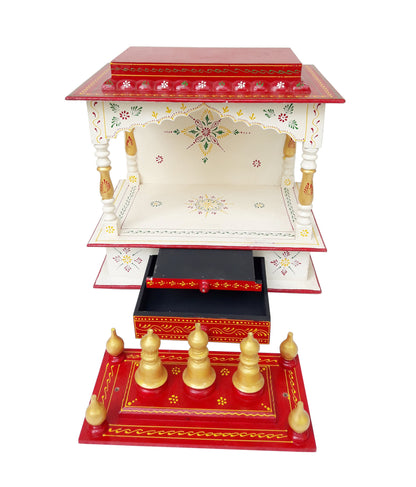 Indian Handcrafted Wooden Temple Pooja Wood