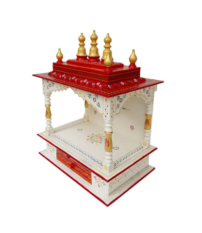 Indian Handcrafted Wooden Temple Pooja Wood