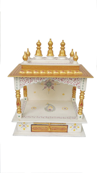 Wooden Temple Mandir Handcrafted Pooja Ghar