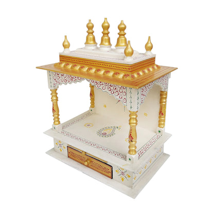 Wooden Temple Mandir Handcrafted Pooja Ghar