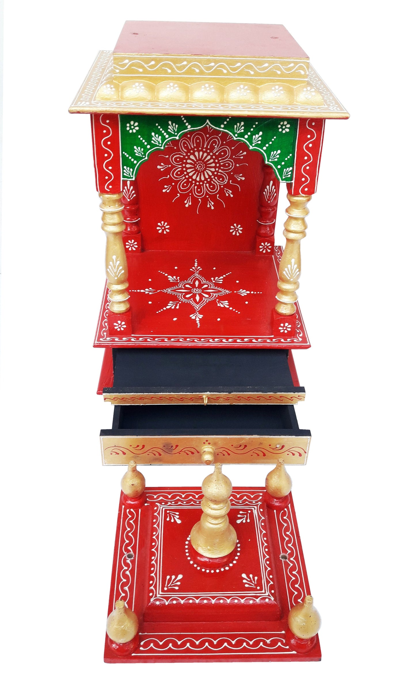 Traditional Indian Wooden Home Temples Wooden