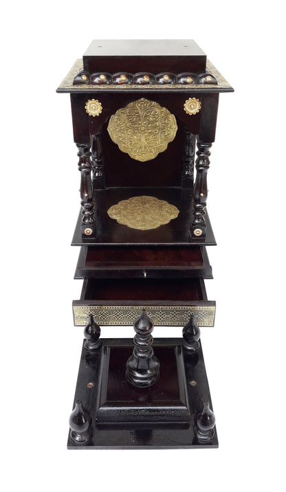 Wooden temple For Single Idol