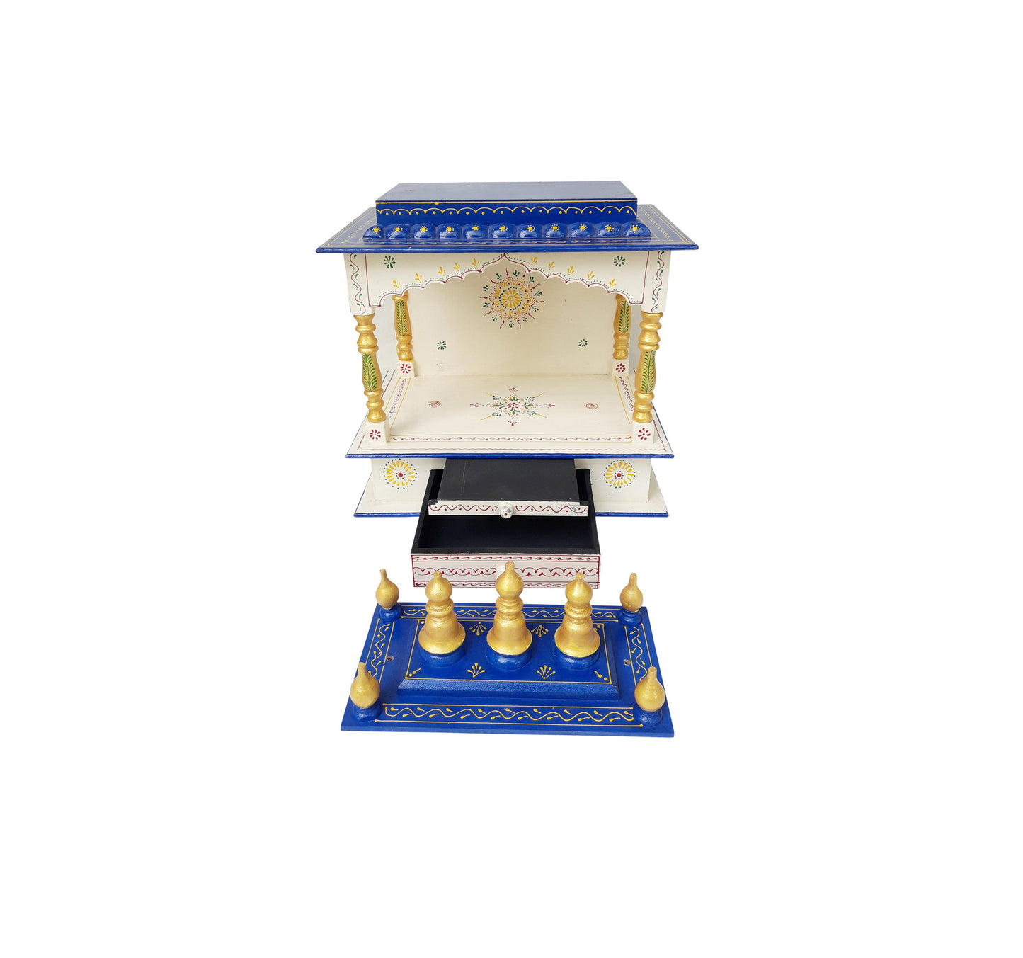 Wooden Temple Pooja Mandap Hindu Wooden