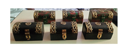 Old Design Wooden Hand Crafted Model 1 ( Lot Of 6 )