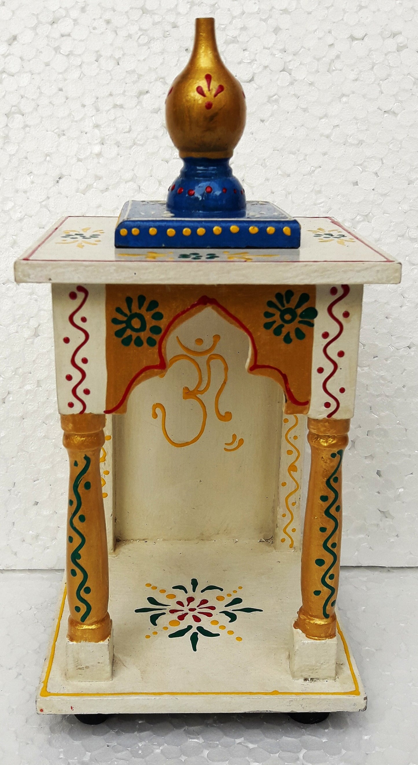 Small Compact Wooden Temple / Mandir