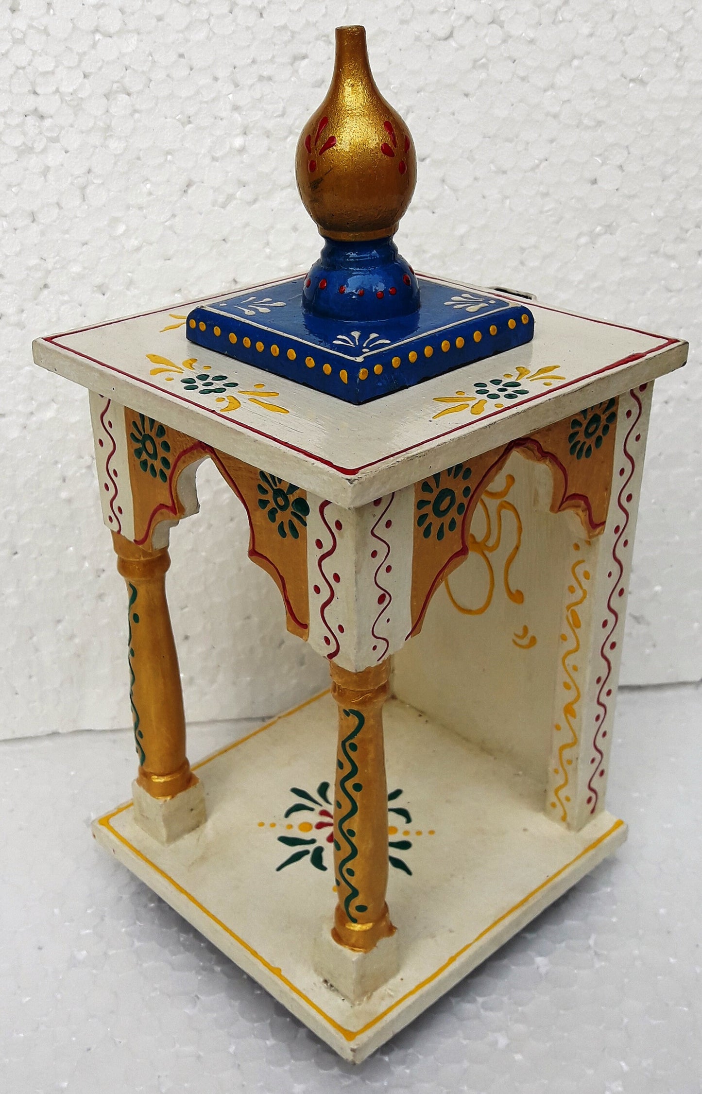Small Compact Wooden Temple / Mandir