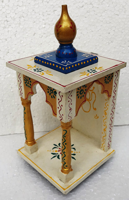 Small Compact Wooden Temple / Mandir