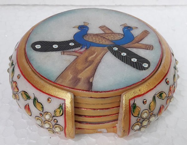 High Quality Marble Tea Coaster Model 1