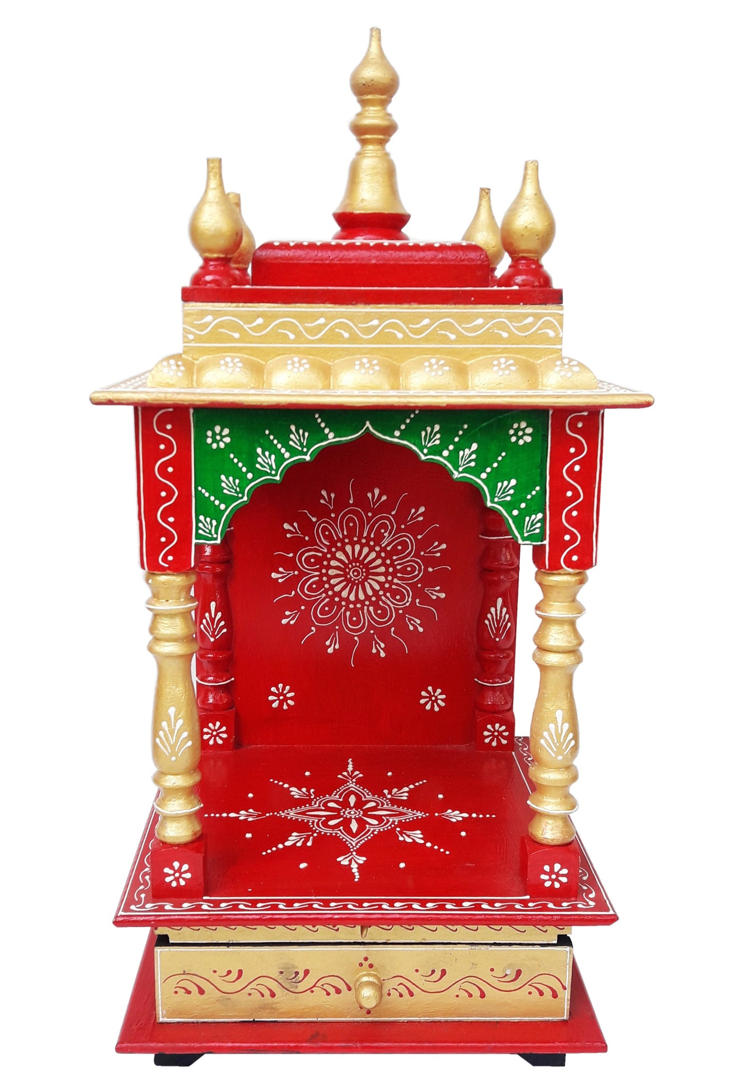 Traditional Indian Wooden Home Temples Wooden