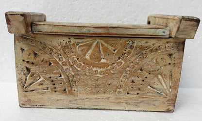 Antique Wooden Box Vintage Design Model 1