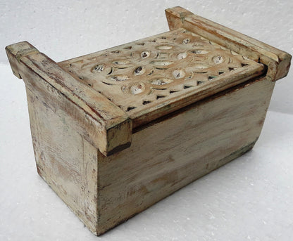 Antique Wooden Box Vintage Design Model 1