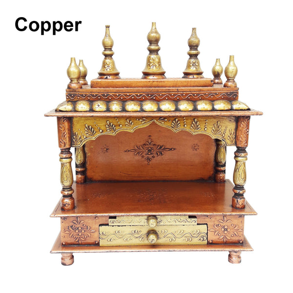 Wooden Temple With Multiple Variants.