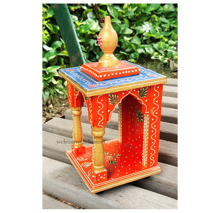 Ethnic Style Small Wooden Temple / Mandap