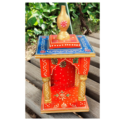 Ethnic Style Small Wooden Temple / Mandap