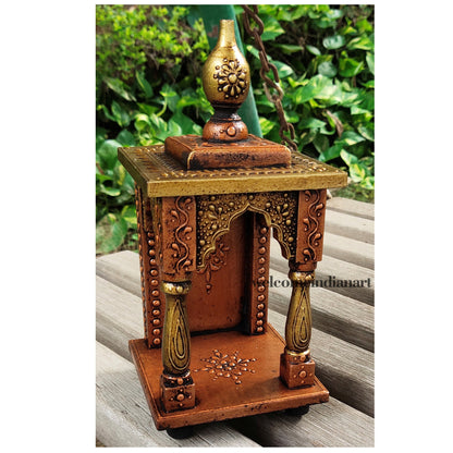 Small/ Tiny Wooden Temple Handcrafted Temples