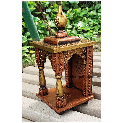 Small/ Tiny Wooden Temple Handcrafted Temples